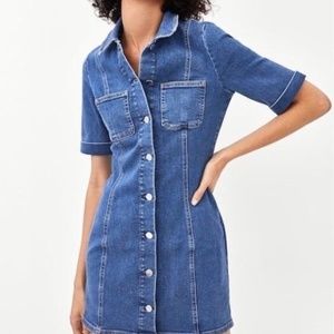Zara TRF denim dress